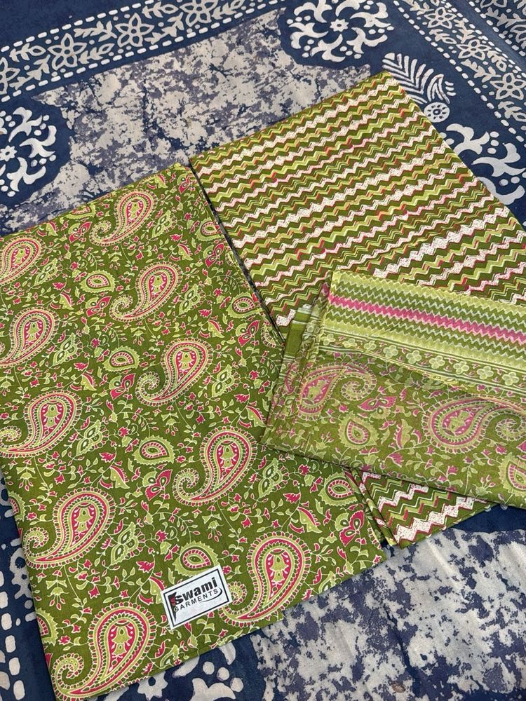 Paisley Pattern Pure Cotton Suit Set