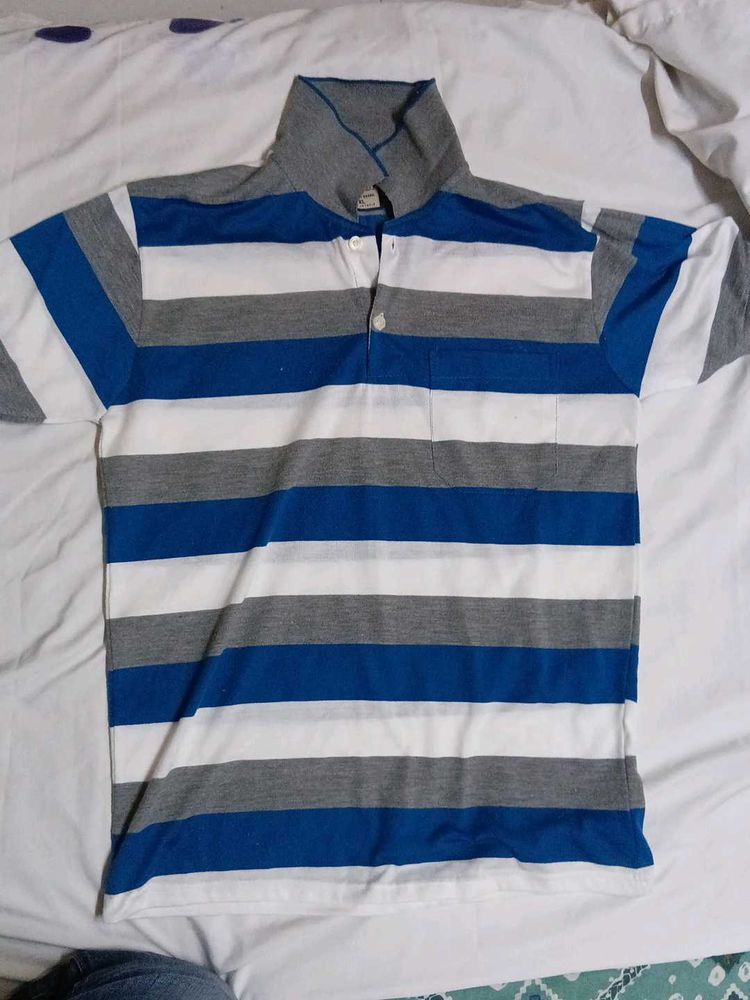 Striped Polo Shirt
