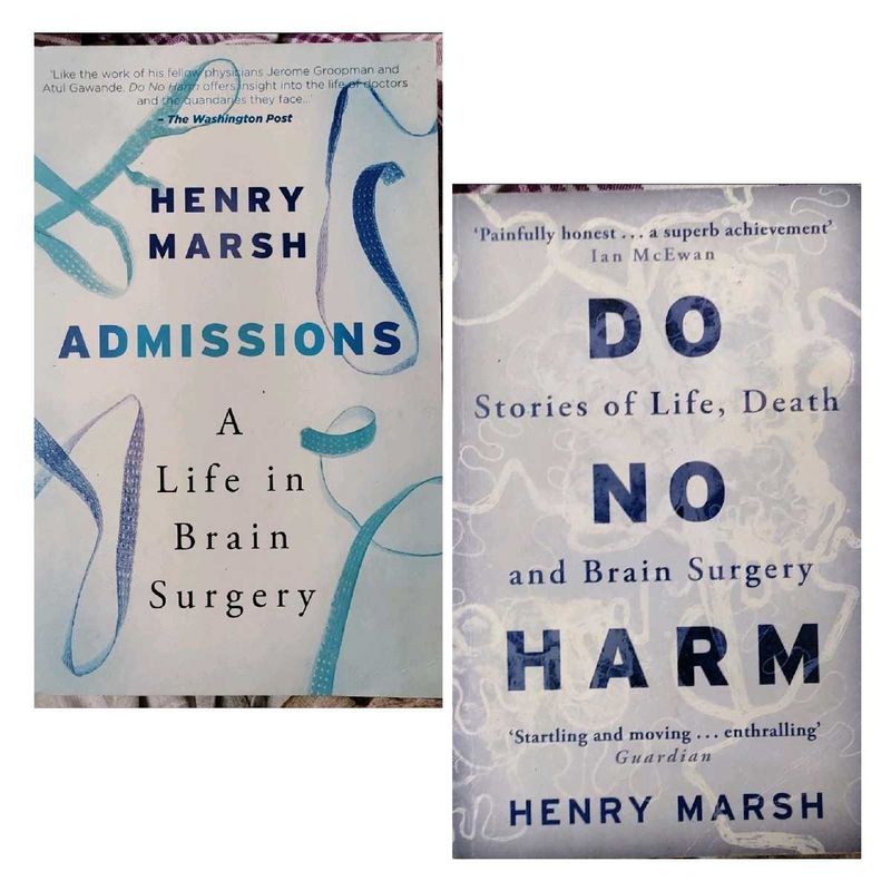 (Combo)Do No Harm And Admissions by Henry Marsh