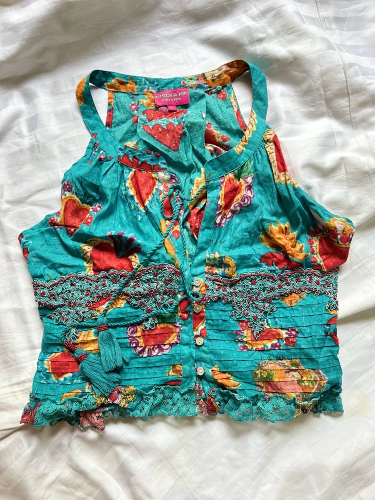 RUTCH &amp; POP Turquoise Tank
