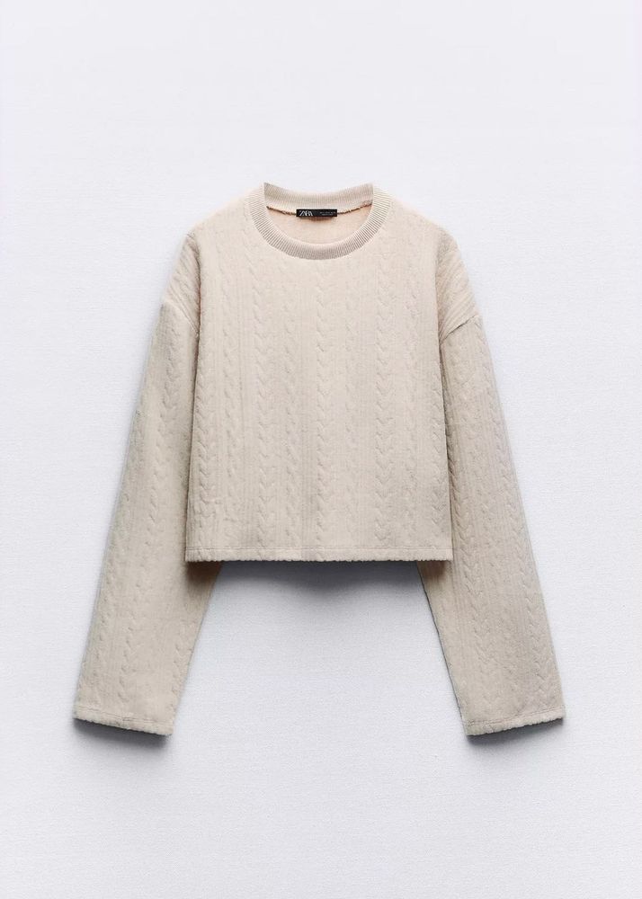 Zara Cable Knit Sweater