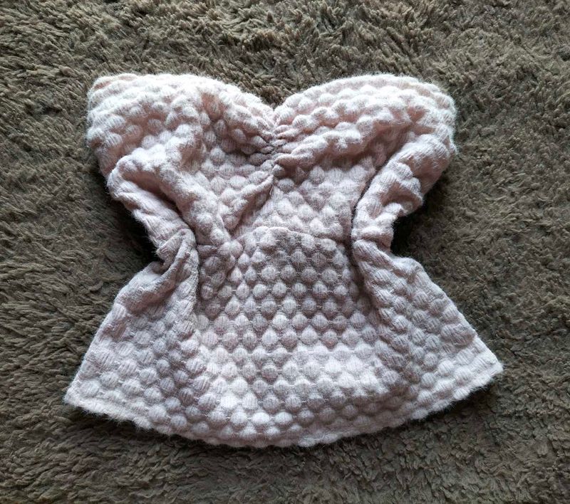 Y2K blush pink tube top 🩷