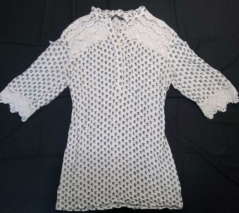 Marks &amp; Spencers Original Lace Top