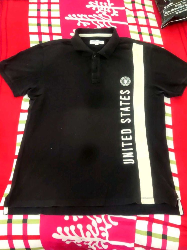 US Polo black tshirt