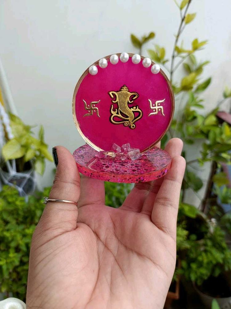 Resin Ganesha Showpiece/ Car Dashboard