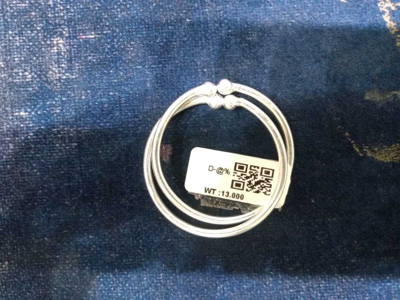 Grab B4 Aug 30 Silver Baby Thanda Anklet Kada