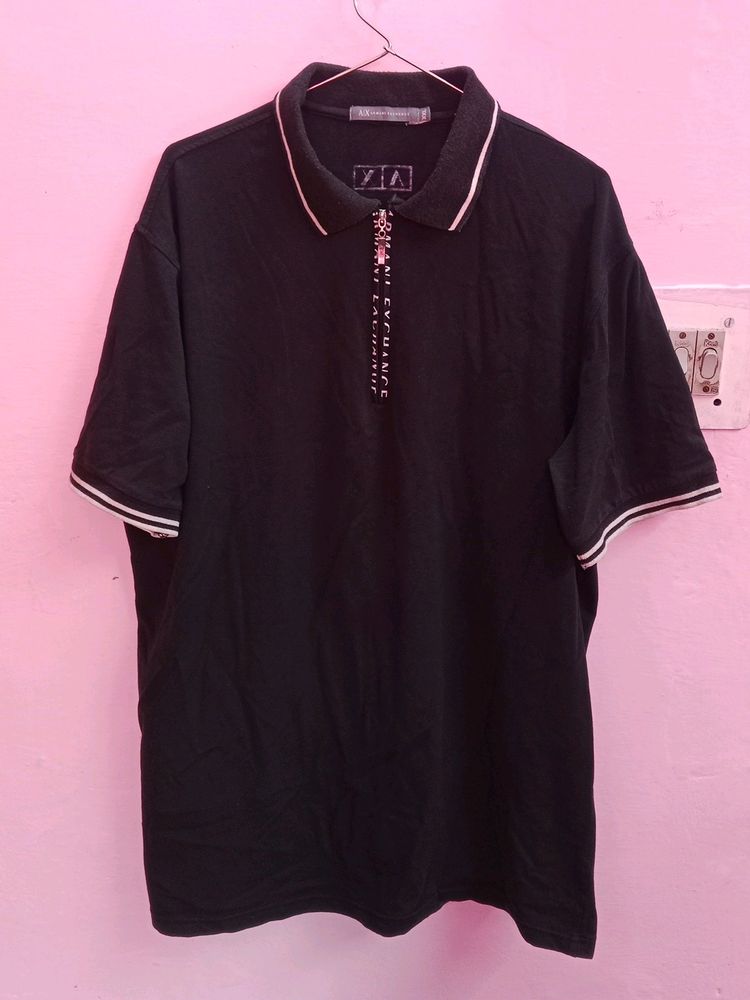 ARMANI EXCHANGE Men&#39;s Black Tshirt