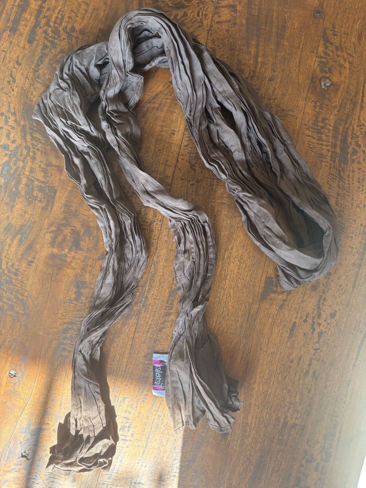 Elegant Brown Scarf