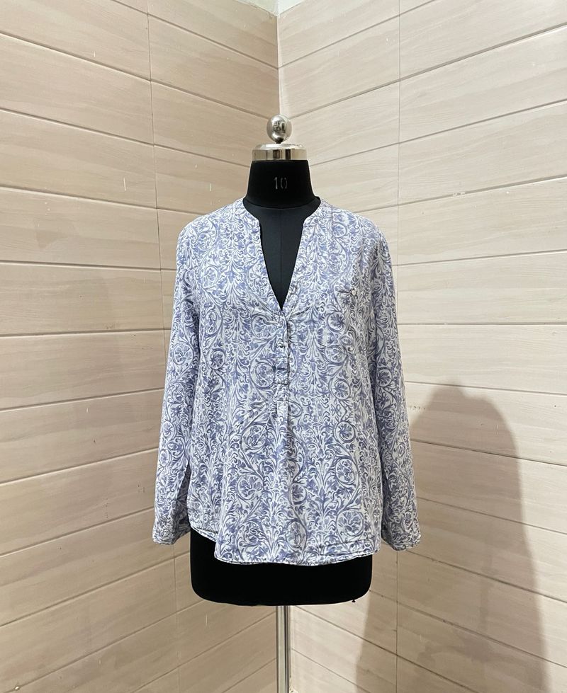 ESPRIT tunic Top Patterned Blouse