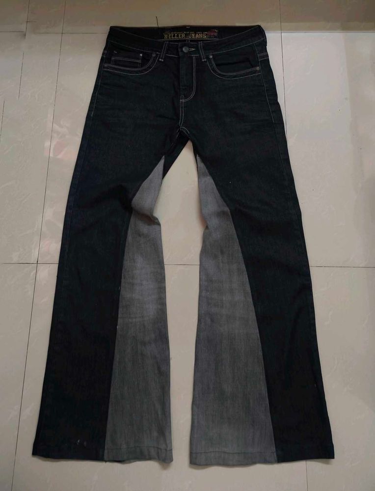 Reworked Flared Jeans