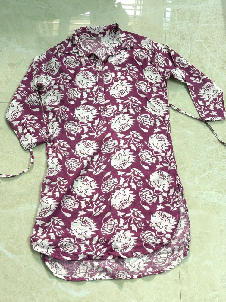 Floral Print Kurti