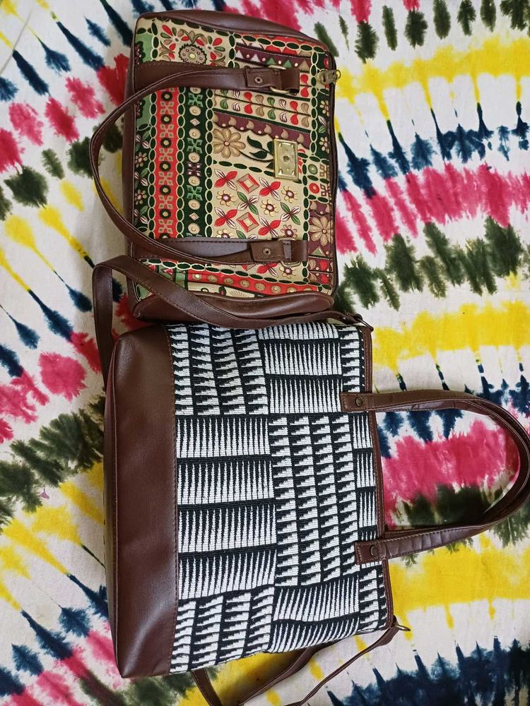 Stylish Tote Bag Duo