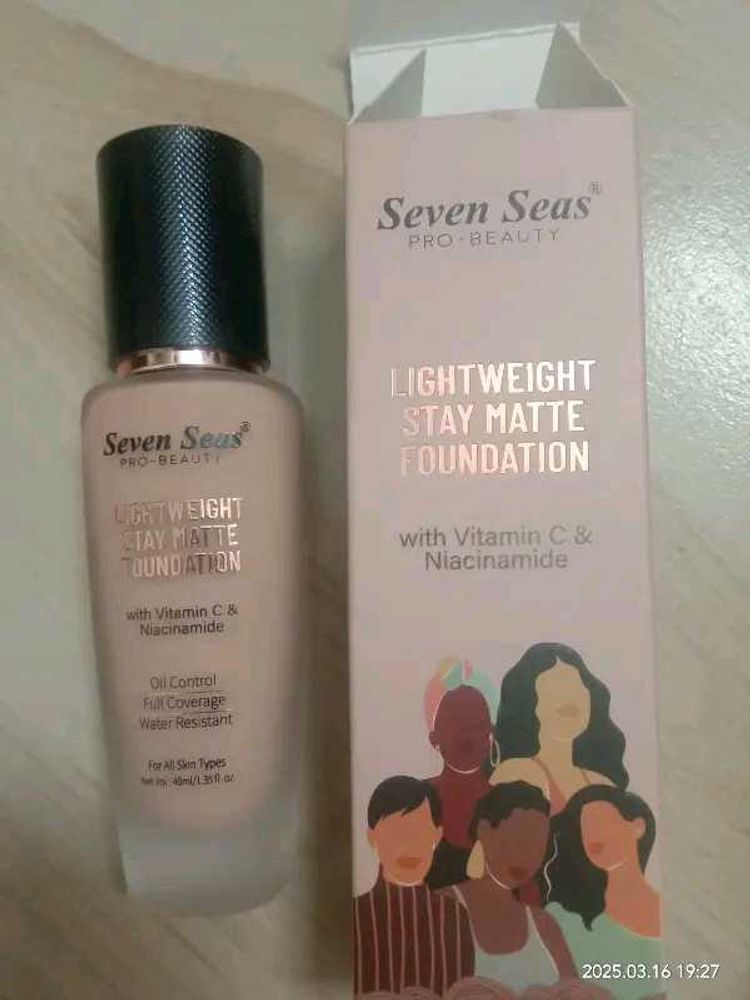Seven Seas Lightweight Matte Foundation