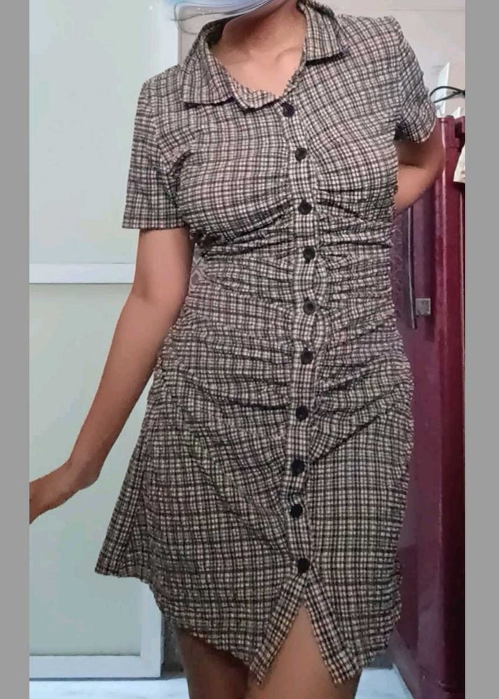 Grey Shirt Like Mini Dress from Zudio 🐰