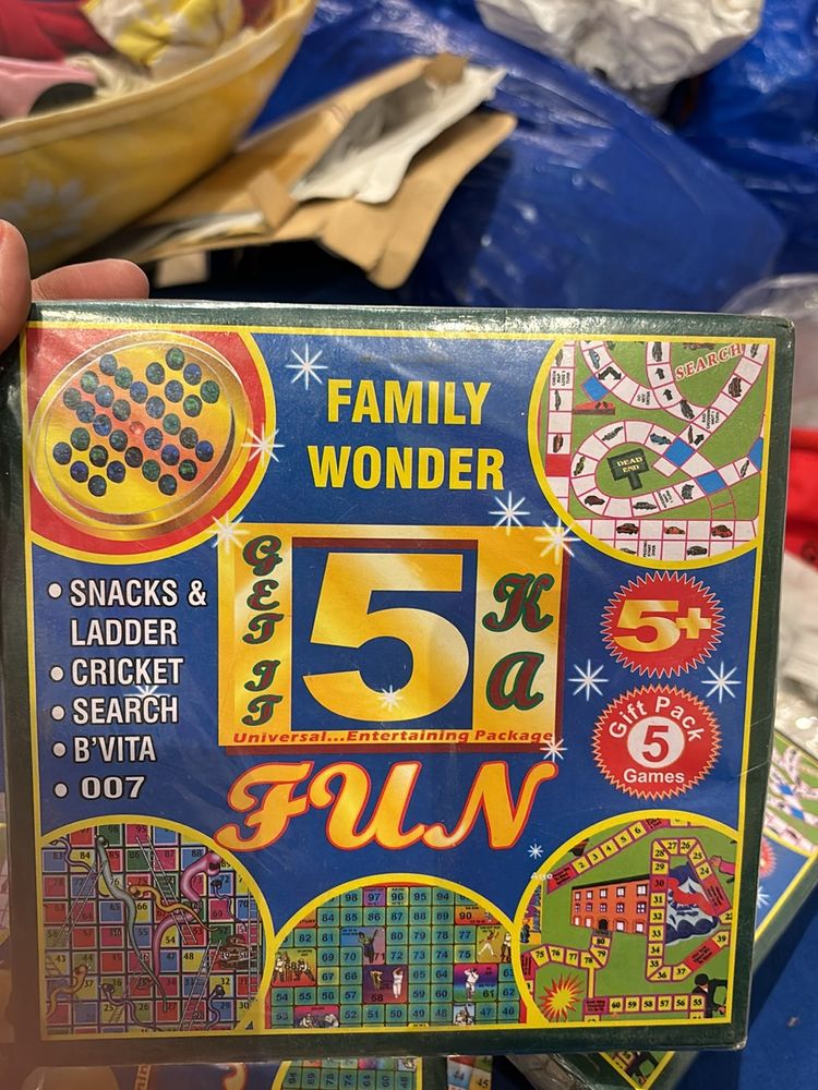 5 In 1 Game Set 4pc Set