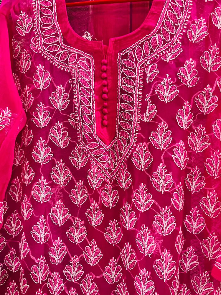 Elegant Pink Kurta
