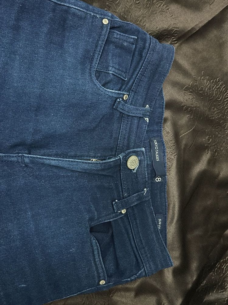 Dark Blue Slim Fit Jeans