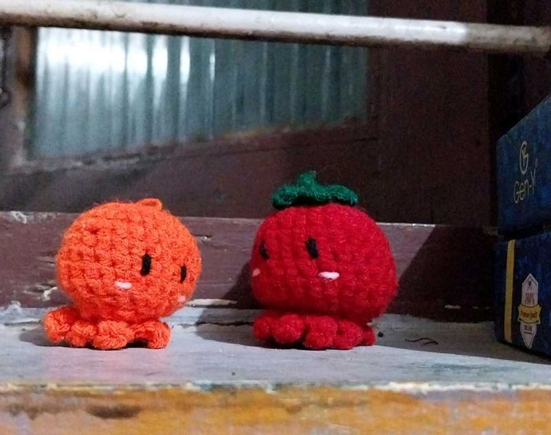 Crochet Plush Toy (Octopus)