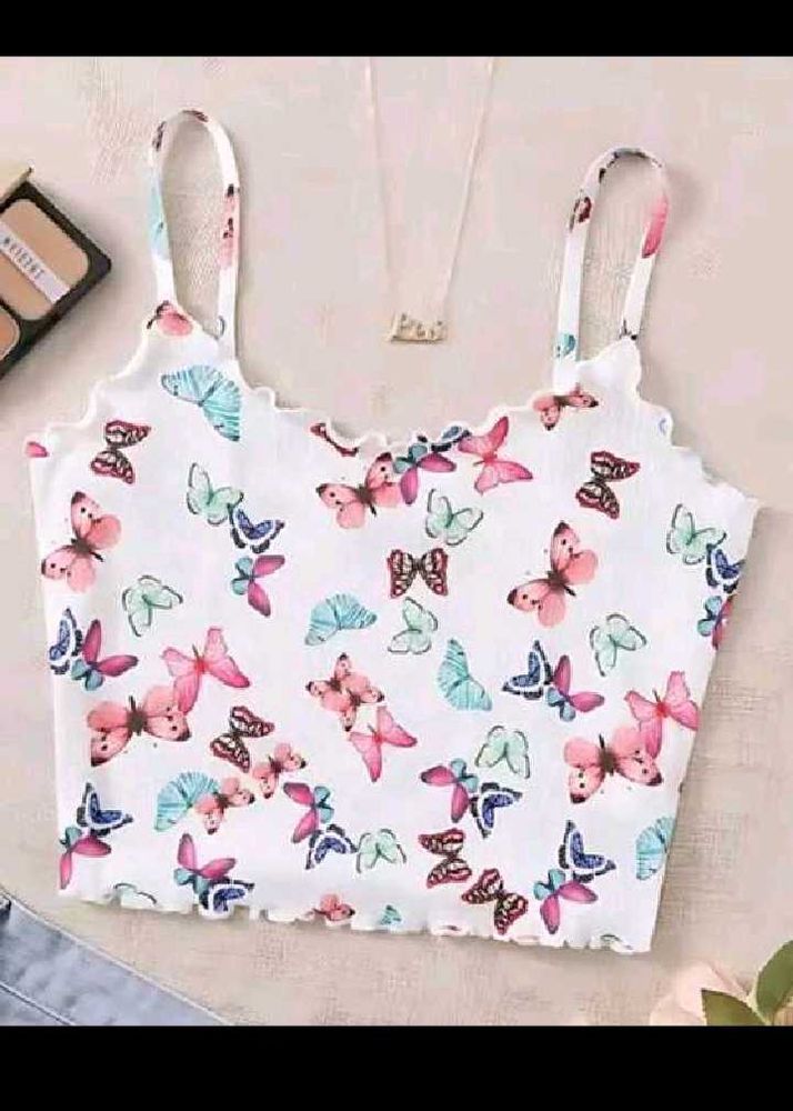 A Butterfly Crop Top.
