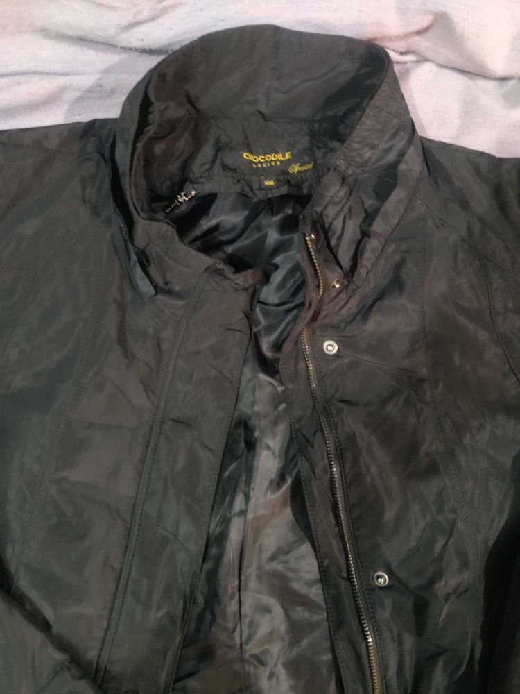 Crocodile orignal Vintage Black Barnaby Coat