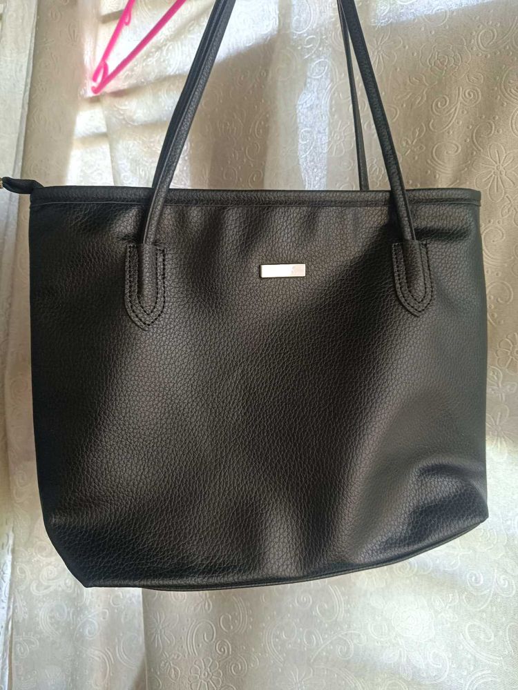 Premium Black Tote Bag
