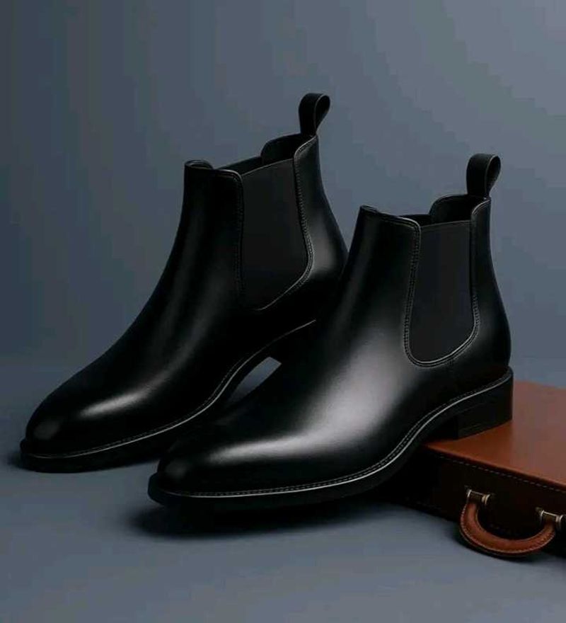 Stylish Black Chelsea Boots.  All size available