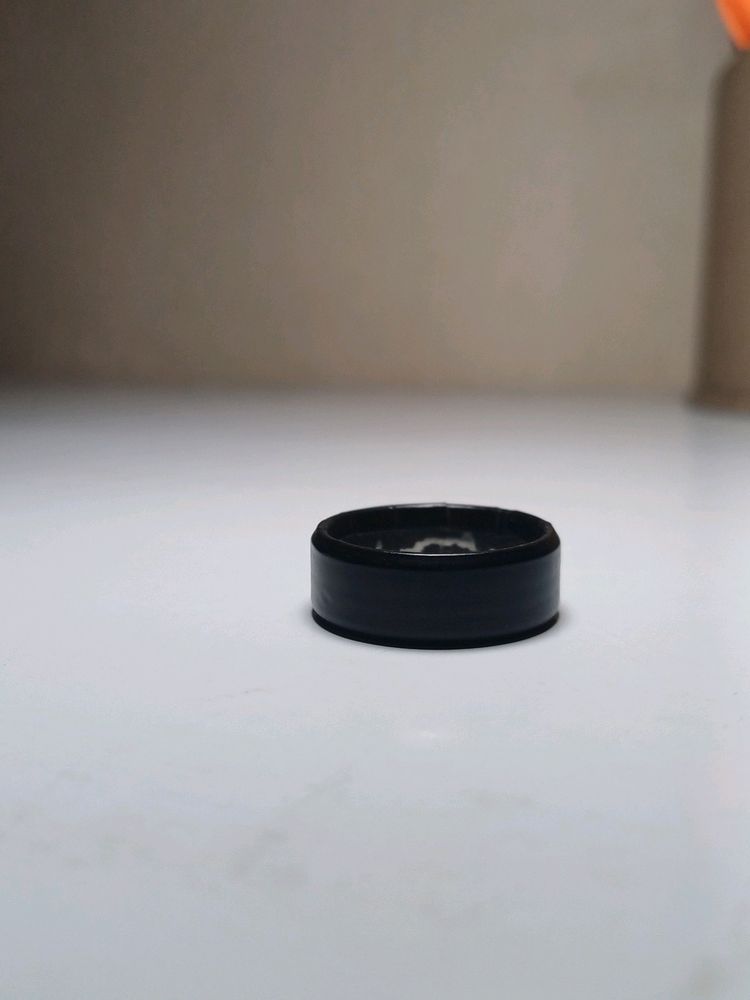 Mat Black Ring