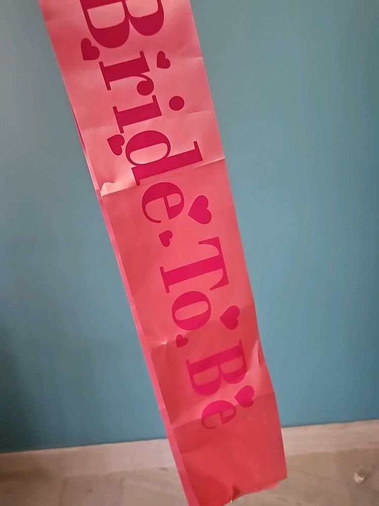 BRIDE TO BE SASH ON SALE