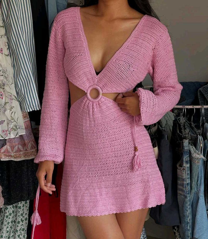 Knitted Short Dress
