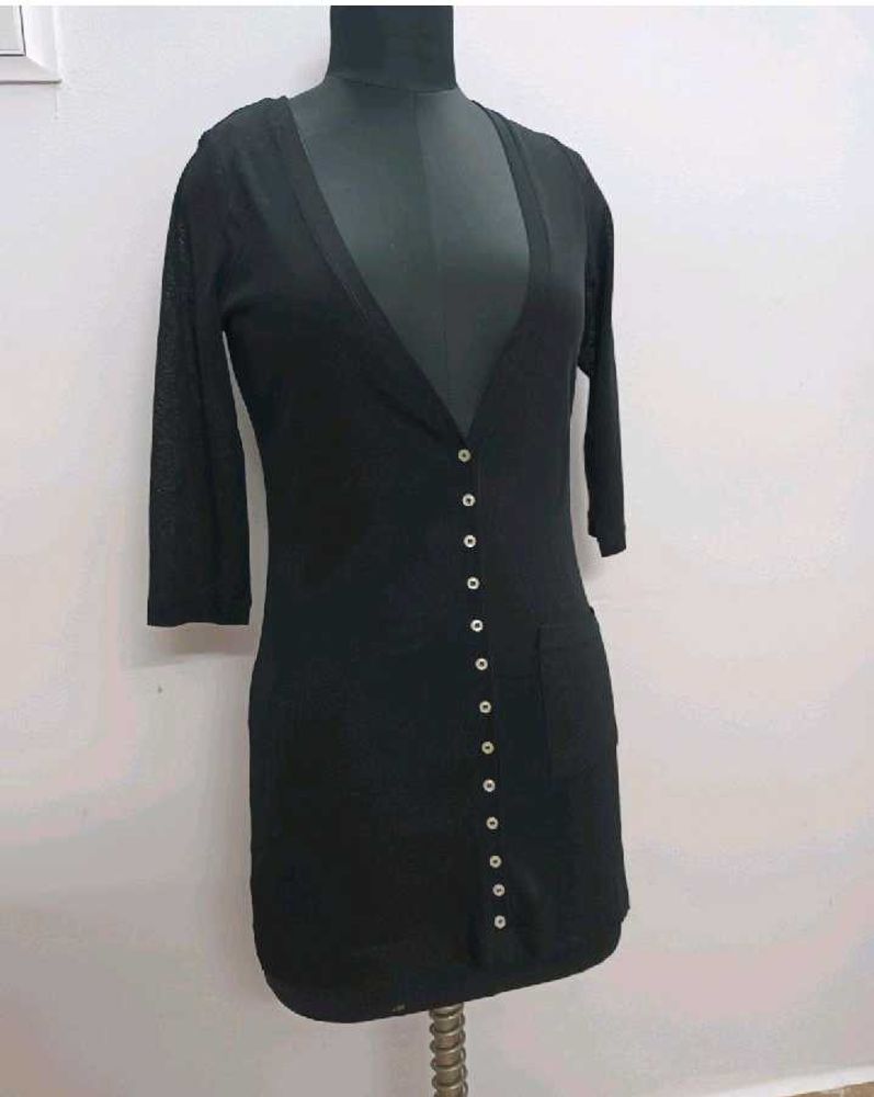 Button-Down Knit Dress