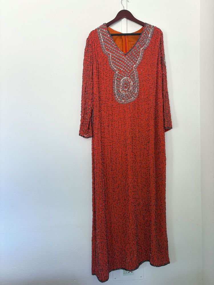 ⭐️ Handwork Beads Gown