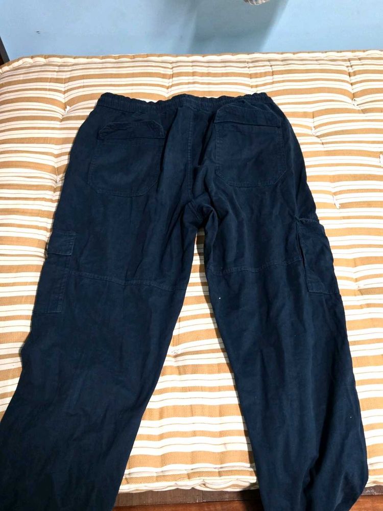 Navy Cargo Pants