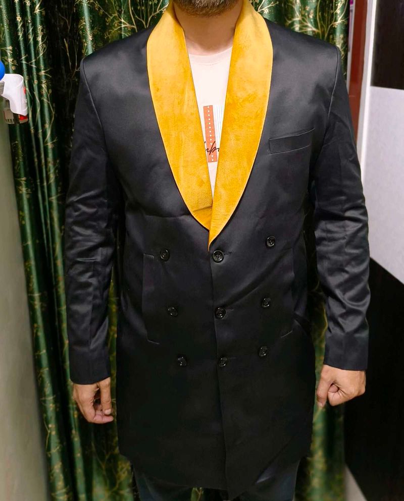 Brand New Black Long Blazer