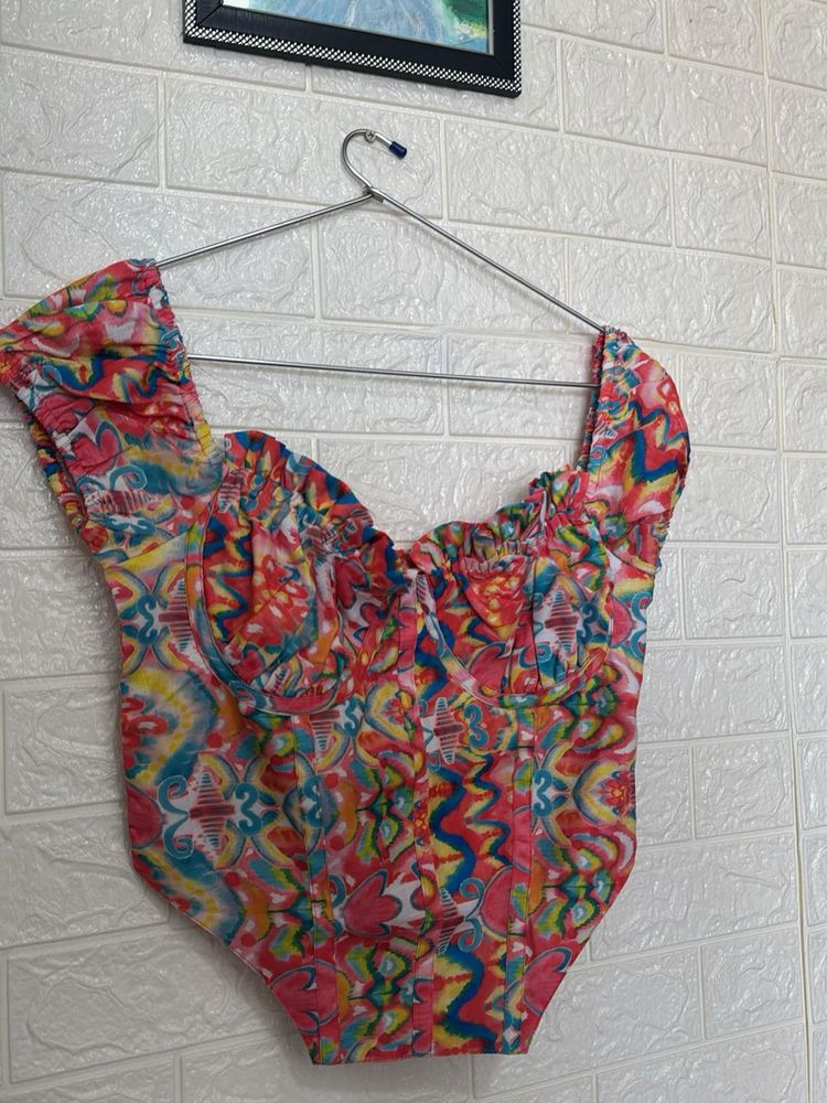 Corset Multicolour Top