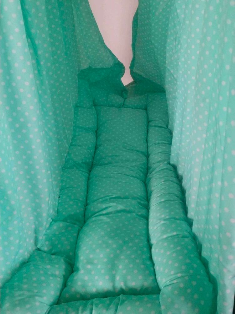 Baby Cradle And Mosquito Net