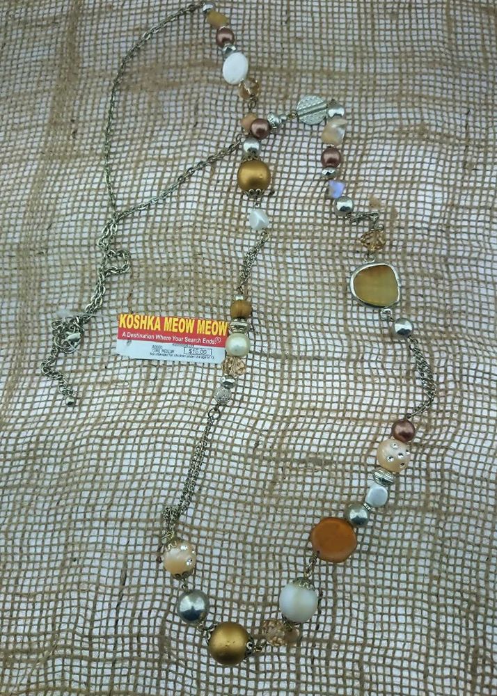 Beautiful Handmade Long Chain Necklace