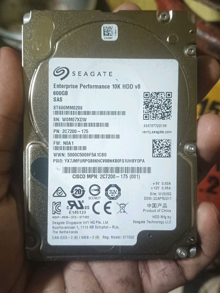 Seagate 600GB Enterprise HDD