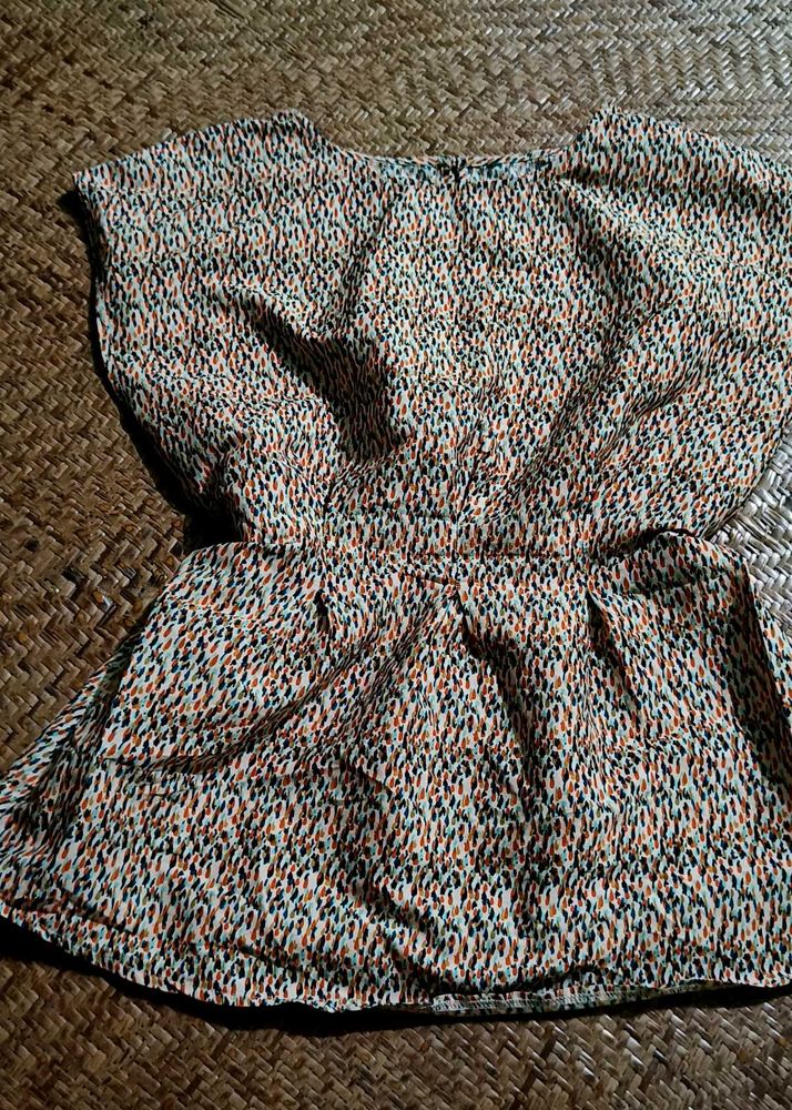 Brown Stylish Top 🌸