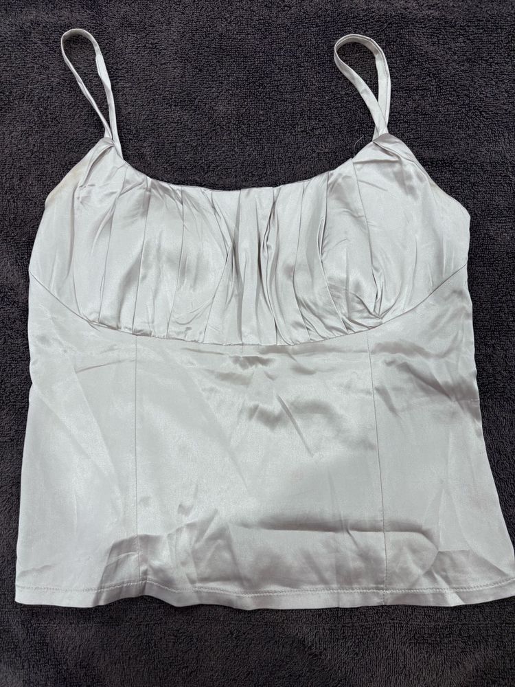 Elegant Satin Cami Top
