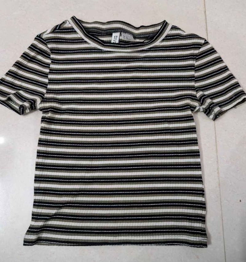 Striped H&amp;M Tee