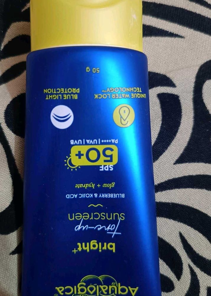 Aqualogica Bright+ Tone-Up Sunscreen SPF 50+
