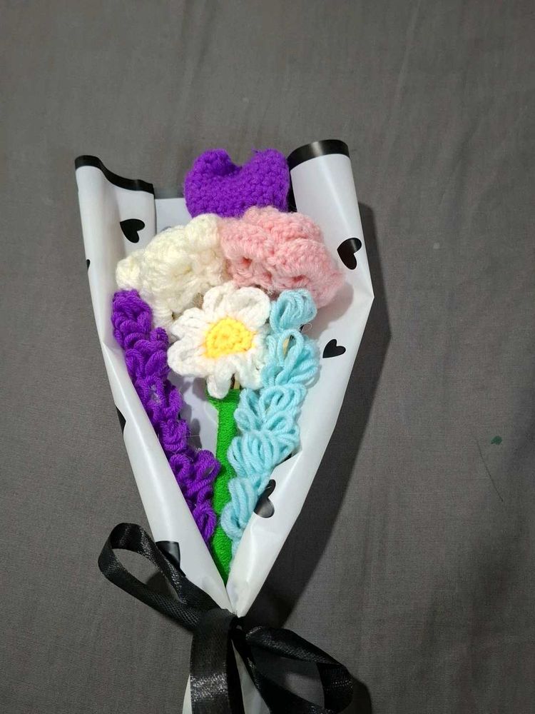 Crochet Flower Bouquet