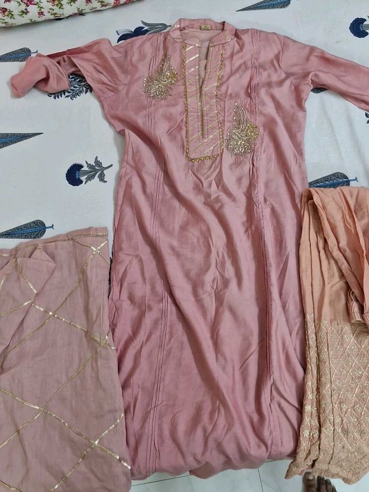 Pink Kurta Set