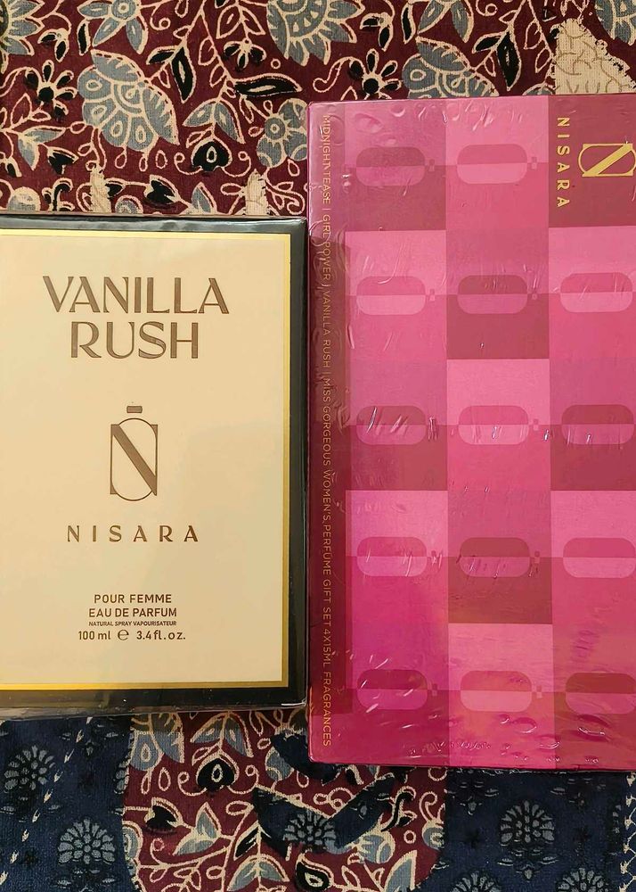 Nisara Vanilla Rush &amp; Gift Set