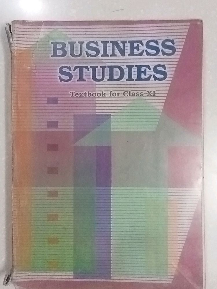 BUSINESS STUDIES CLASS 11th NCERT Textbook