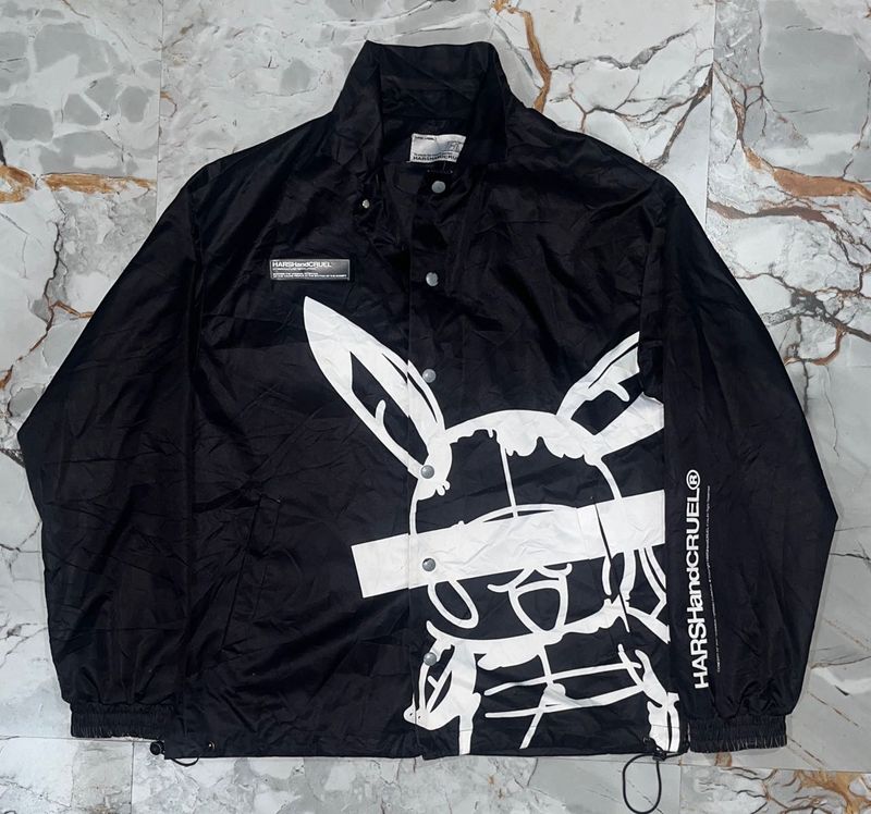 printed Shirt Type Jacket