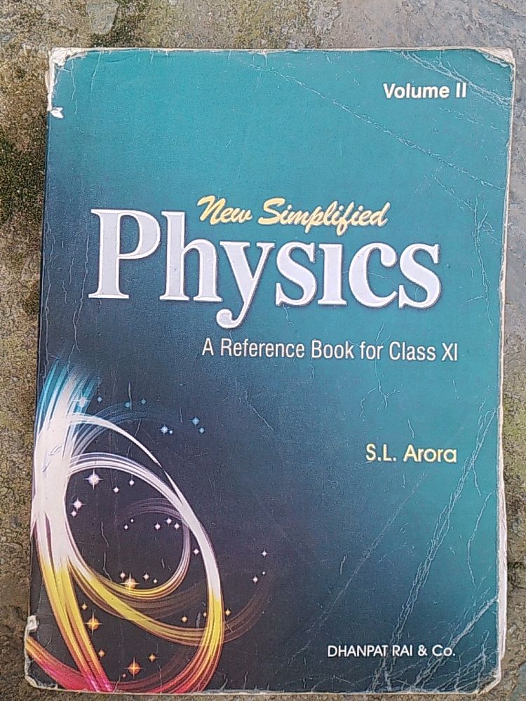 Class 11 Physics S. L. Arora