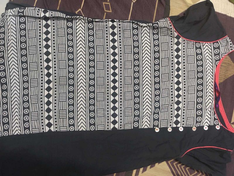 Black Color Kurta❤️
