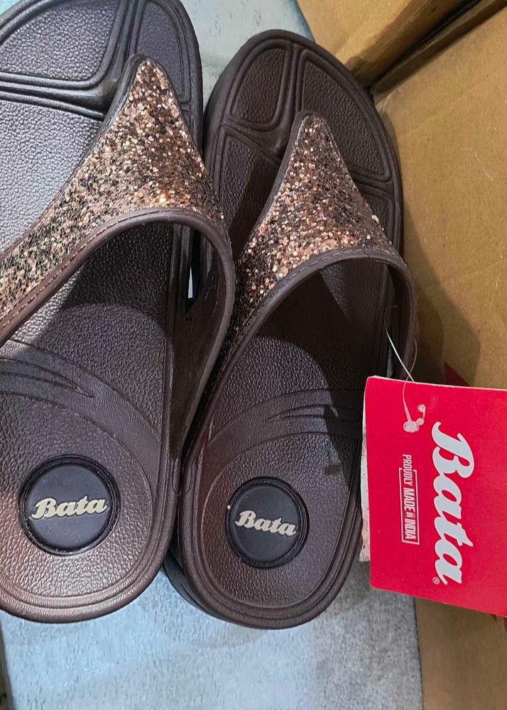 Sparkly Bata Flip Flops