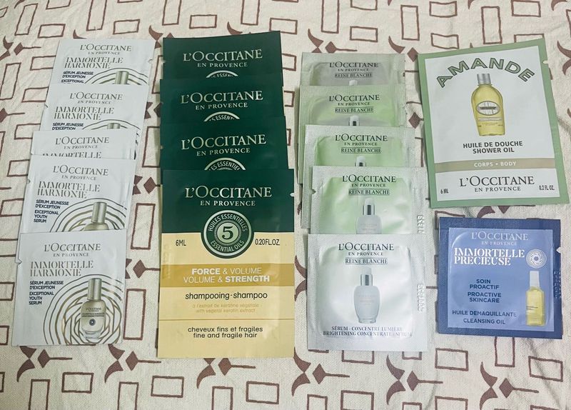 L’occitane Samples